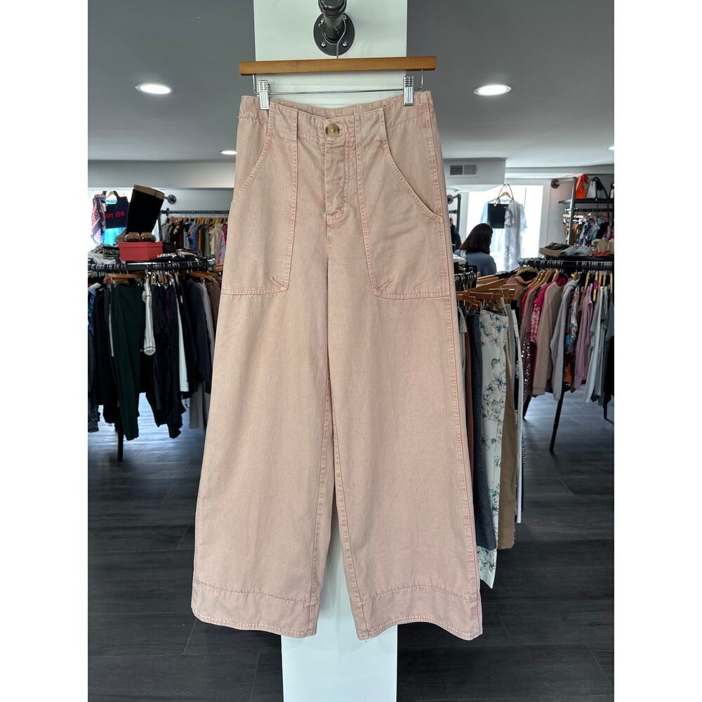 NWT Free People Wide Leg Palazzo Style Pants Size 0